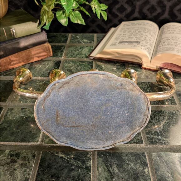 Vintage Five Light Silver Plate Menorah Candelabra, Yahrzeit, Sabbath, Kabbalah - Picture 8 of 8